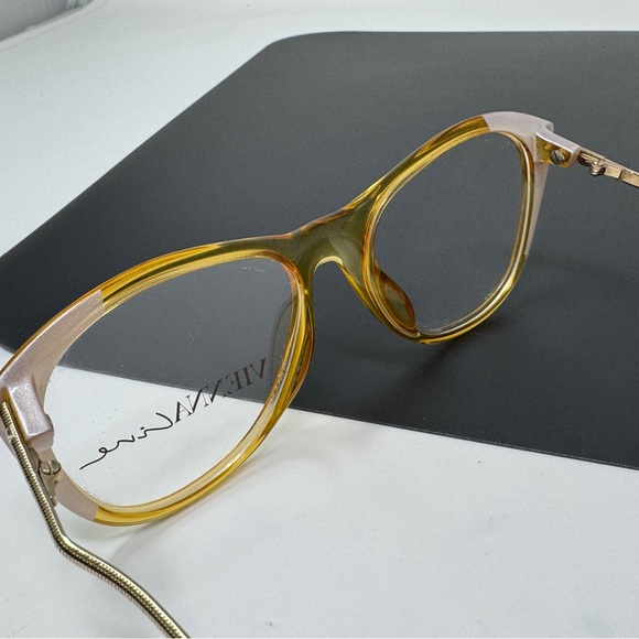 Vintage Viennaline 1479 70 Clear Retro Optyl Eyeglass Frames Germany Vienna Line - Picture 16 of 16
